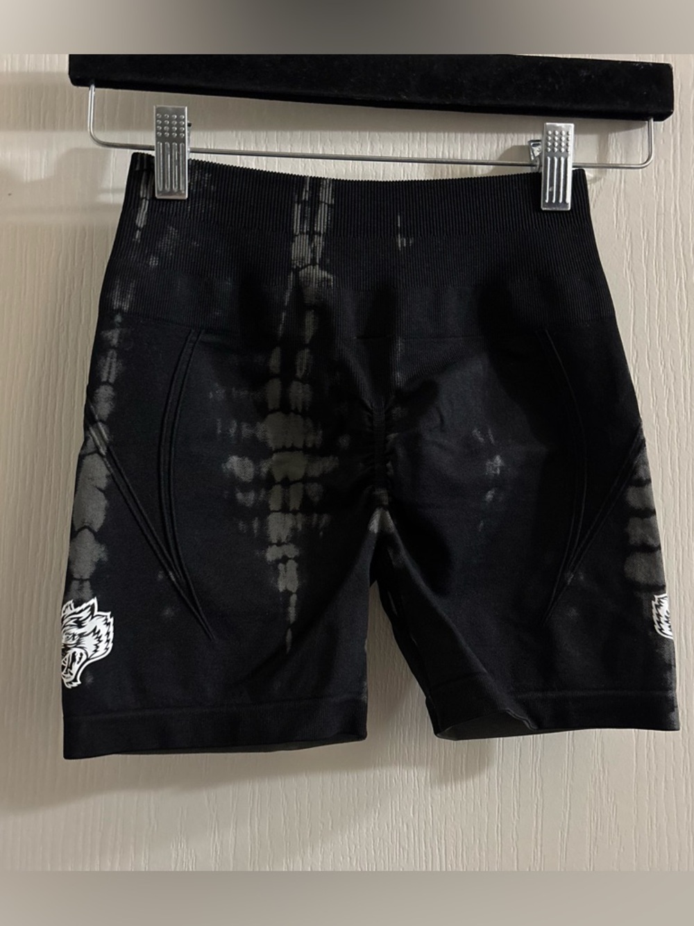 Darc Sport Black Tie-Dye Women’s Bike Shorts